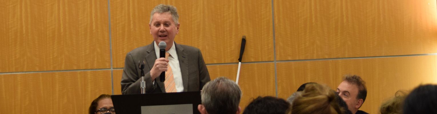 John Pare speaks to the members at the Washington Seminar Great Gathering-In.