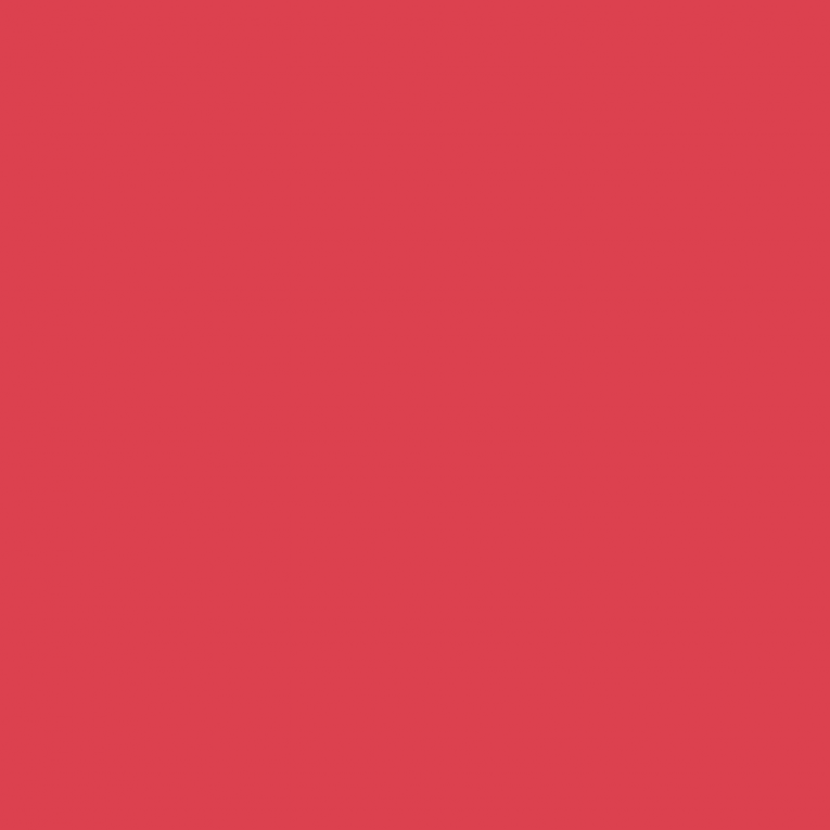 A solid red background.